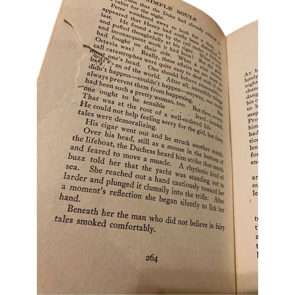 Simple Souls by John Hastings Turner Hardcover Book 1920 Antique - Picture 11 of 15